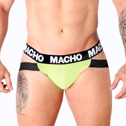 Comprar Macho MX28FA Jock Verde Fluor S – Diseño Confiable Para Libertad Y Comodidad Diaria-Noxtic