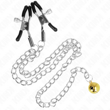 Comprar KINK Pinzas Para Pezones Doradas – Diseño Elegante Con Cadena De 30 Cm-Noxtic