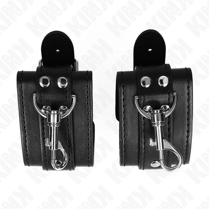 Comprar KINK Muñequera Estilo Mazmorras Con Cerradura Negra – Ajustable Para Comodidad y Estilo-Noxtic