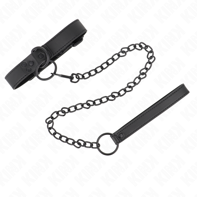 Comprar KINK Collar Con Correa Oscuro – Diseño Ergonómico Ajustable Para Mayor Libertad Sensual-Noxtic