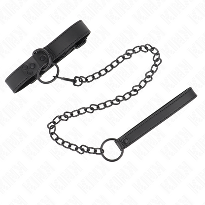 Comprar KINK Collar Con Correa Oscuro – Diseño Ergonómico Ajustable Para Mayor Libertad Sensual-Noxtic