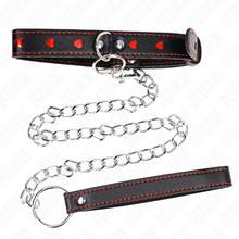Comprar KINK Collar Con Correa 65 Cm Con Detalles Corazón – Diseño Elegante Para Control y Confianza-Noxtic