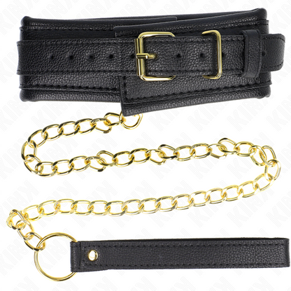 Comprar KINK Collar Con Correa Imitación Cuero Modelo 1 – Diseño Elegante Ajustable Para Comodidad Personalizada-Noxtic
