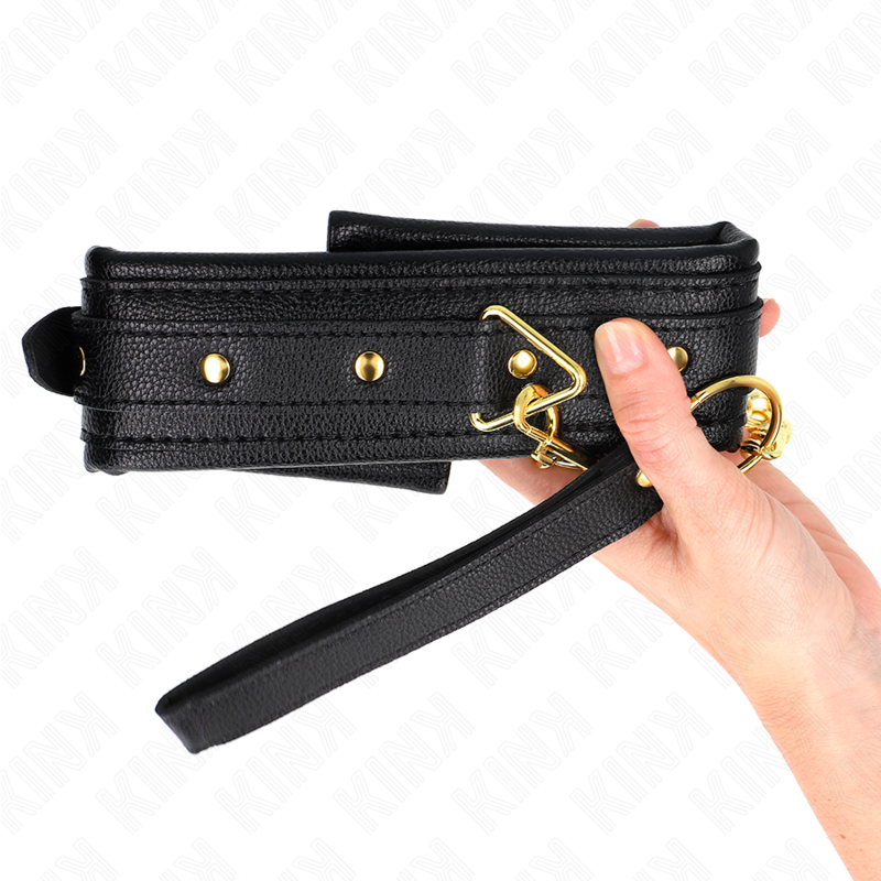 Comprar KINK Collar Con Correa Imitación Cuero Modelo 1 – Diseño Elegante Ajustable Para Comodidad Personalizada-Noxtic