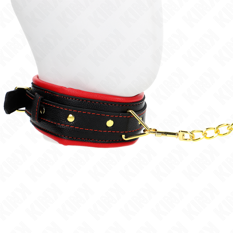 Comprar KINK Collar Con Correa Imitación Cuero Ajustable – Diseño Elegante Para Comodidad Y Control-Noxtic