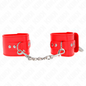 Comprar KINK Muñequeras Con Cierre Candado Rojo – Diseño Ajustable Para Libertad Sensorial-Noxtic
