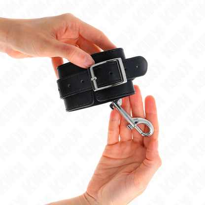 Comprar KINK Muñequera Simple Con Remaches Negros – Diseño Ajustable Para Comodidad y Estilo-Noxtic