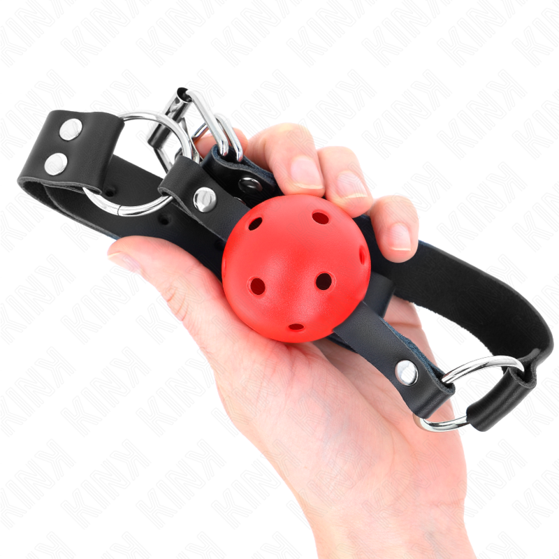 Comprar KINK Mordaza De Bola Transpirable 4 cm – Diseño Ajustable Para Comodidad Personalizada-Noxtic