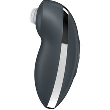 SATISFYER - TAP &amp; CLIMAX 2 VIBRATOR &amp; STIMULATOR GREY