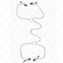 Comprar KINK Pinzas Para Pezones Dobles Con Cadenas – Estimulador Sensorial Para Experiencias Únicas-Noxtic