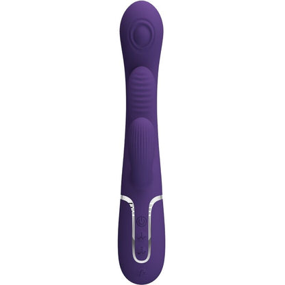 Comprar Pretty Love Shania Triple Vibrador Rabbit Multifunción Morado – Estimulador Con Diseño Ergonómico Para Placer Personalizado-Noxtic