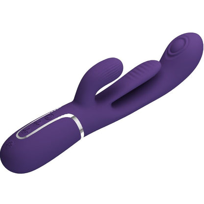 Comprar Pretty Love Shania Triple Vibrador Rabbit Multifunción Morado – Estimulador Con Diseño Ergonómico Para Placer Personalizado-Noxtic