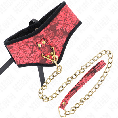 Comprar KINK Collar Con Correa De Encaje 75 Cm Modelo Scandal – Diseño Elegante Con Control Sofisticado-Noxtic