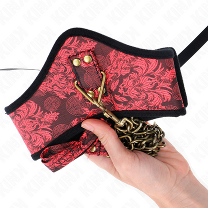 Comprar KINK Collar Con Correa De Encaje 75 Cm Modelo Scandal – Diseño Elegante Con Control Sofisticado-Noxtic