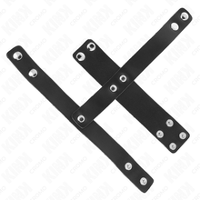 Comprar KINK Anillo Jaula Cuero Con Divisor Ajustable – Diseño Elegante Para Placer Controlado-Noxtic