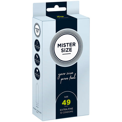 Comprar MISTER SIZE Preservativos Talla S 49 Mm – Ajuste Perfecto Para Mayor Conexión Sensual-PRESERVATIVOS-Noxtic