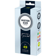 Comprar MISTER SIZE Preservativos Talla S 49 Mm – Ajuste Perfecto Para Mayor Conexión Sensual-PRESERVATIVOS-Noxtic