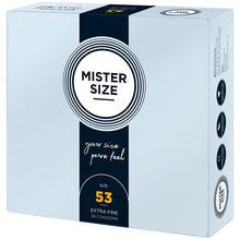 MISTER SIZE - CONDOMS SIZE M 53 MM (36 UNITS)