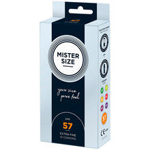 MISTER SIZE - CONDOMS SIZE L 57 MM (10 UNITS)