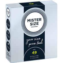 Comprar Mister Size Preservativos Talla S 49 Mm – Diseño Confiable Para Mayor Comodidad-PRESERVATIVOS-Noxtic