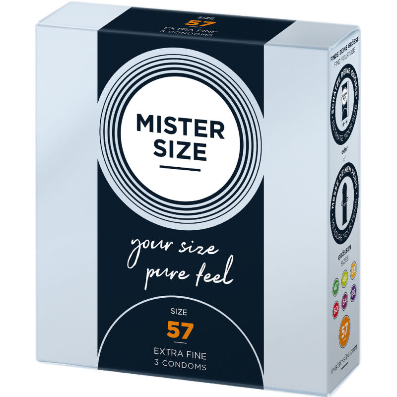 Comprar Mister Size Preservativos Talla L 57 Mm – Ajuste Perfecto Y Ultra Fino-PRESERVATIVOS-Noxtic