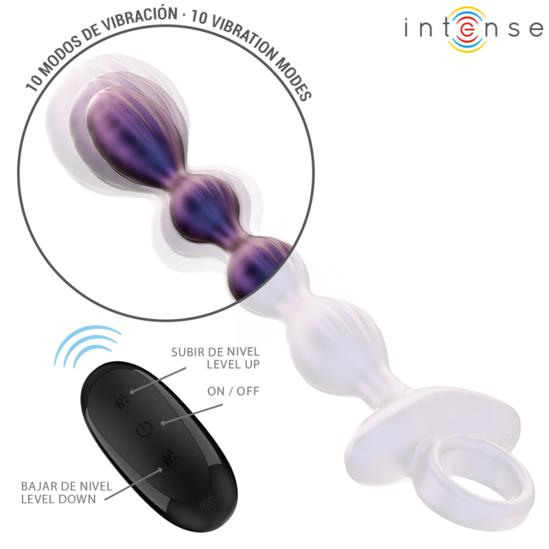 Comprar INTENSE Jackie Plug Anal Vibrador Modelo 1 – Control Remoto Para Experiencias Innovadoras-Noxtic