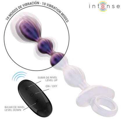 Comprar INTENSE Jackie Plug Anal Vibrador Modelo 1 – Control Remoto Para Experiencias Innovadoras-Noxtic