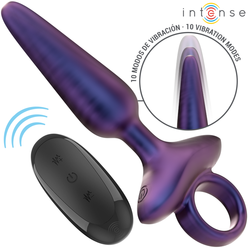 Comprar INTENSE Marlon Plug Anal Vibrador Modelo 4 – Diseño Ergonomico Con Control Remoto Para Placer Personalizado-Noxtic