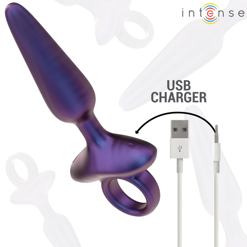 Comprar INTENSE Marlon Plug Anal Vibrador Modelo 4 – Diseño Ergonomico Con Control Remoto Para Placer Personalizado-Noxtic