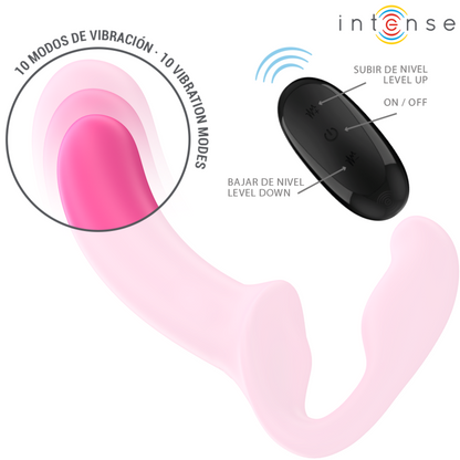 Comprar INTENSE Amy Vibrador Doble 20 Cm Rosa – Diseño Con Control Remoto Para Mayor Libertad Sensual-Noxtic