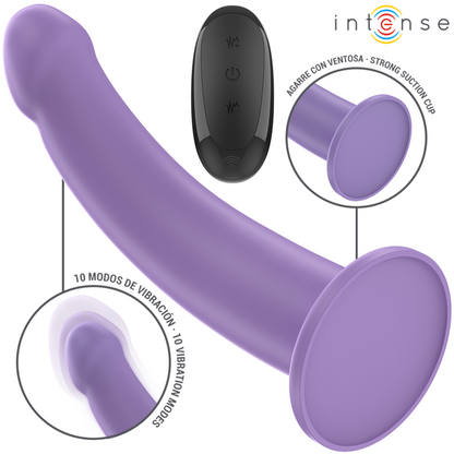 Comprar INTENSE Eddie Vibrador Morado – 10 Modos De Vibración Con Control Remoto Para Placer Personalizado-Noxtic