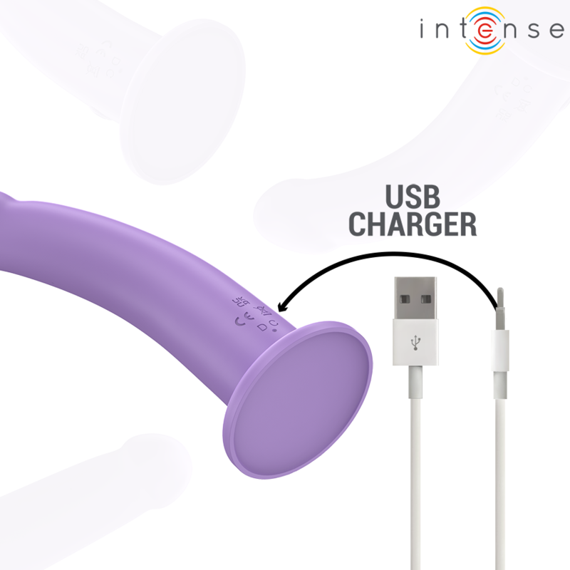 Comprar INTENSE Eddie Vibrador Morado – 10 Modos De Vibración Con Control Remoto Para Placer Personalizado-Noxtic
