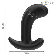 Comprar INTENSE Chandler Plug Anal Negro – Plug Con 10 Vibraciones Y Control Remoto Para Placer Personalizado-Noxtic