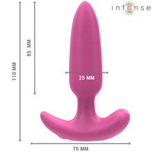 Comprar INTENSE Ross Plug Anal Rosa – Plug Con 10 Vibraciones Y Control Remoto Para Placer Personal-Noxtic