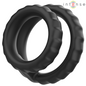 Comprar Intense Dewey Anillo Doble Negro Modelo 2 – Anillo Hipoalergénico Para Mayor Comodidad Y Rendimiento-Noxtic