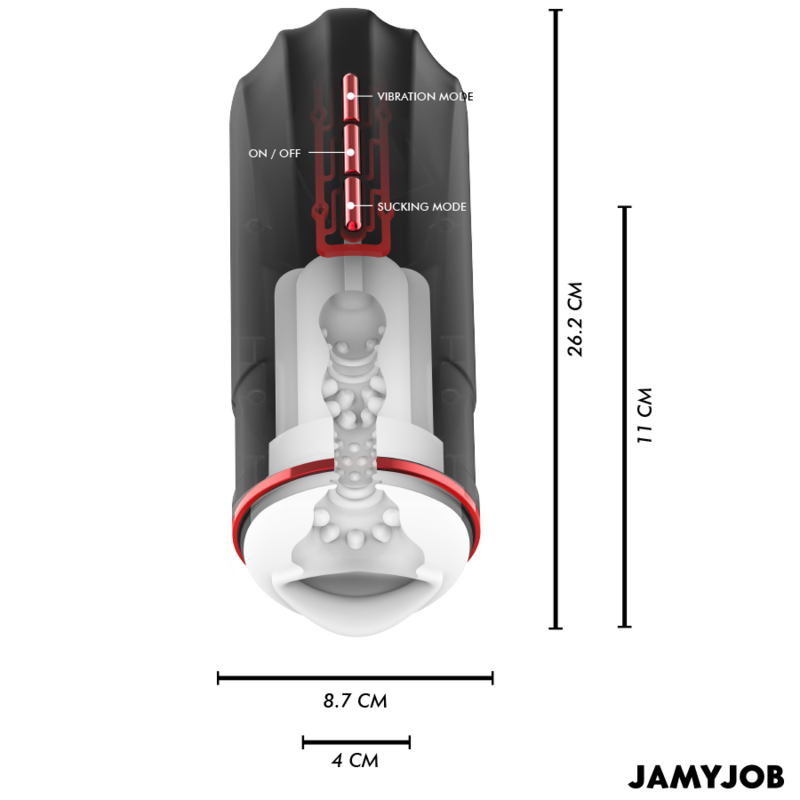 Comprar JAMYJOB Megabite Automático – Dispositivo Innovador Con 5 Modos De Succión Y Vibración-Noxtic