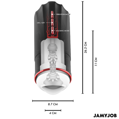 Comprar JAMYJOB Megabite Automático – Dispositivo Innovador Con 5 Modos De Succión Y Vibración-Noxtic