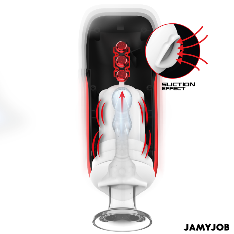 Comprar JAMYJOB Blaze Masturbador Automático – Dispositivo Con 5 Modos De Succión Y Vibración Para Una Experiencia Única-Noxtic