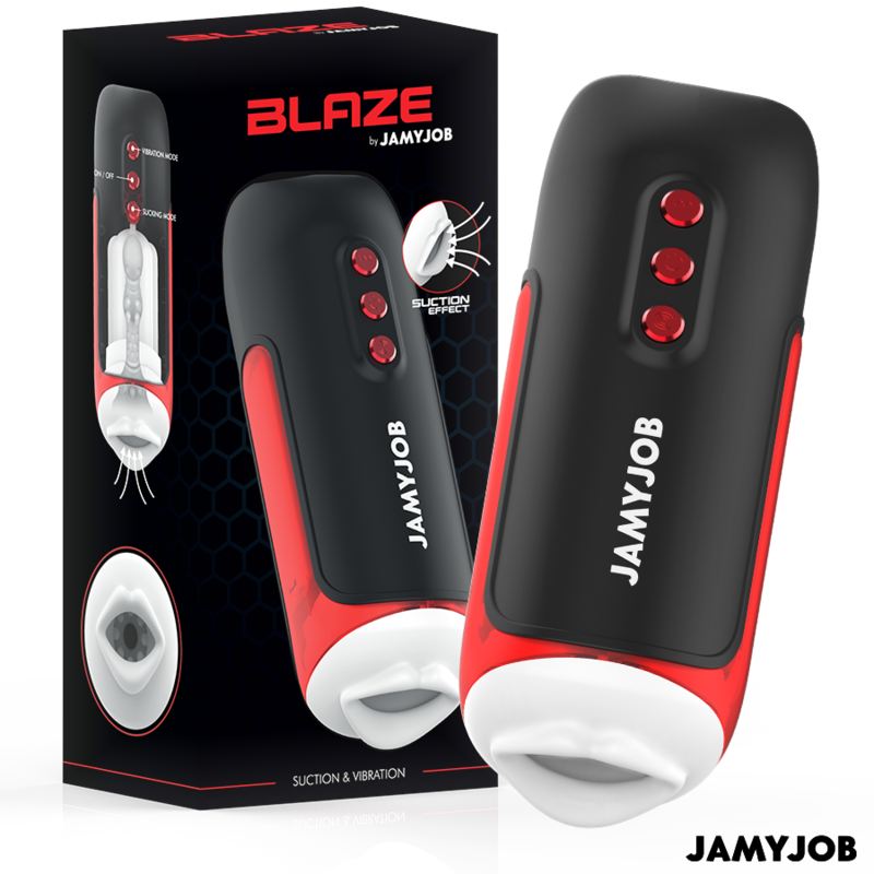 Comprar JAMYJOB Blaze Masturbador Automático – Dispositivo Con 5 Modos De Succión Y Vibración Para Una Experiencia Única-Noxtic