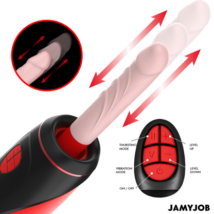 Comprar JAMYJOB PYSTON Base Masturbador Automático – Juguete Innovador Con Control Remoto Para Experiencia Personalizada-Noxtic