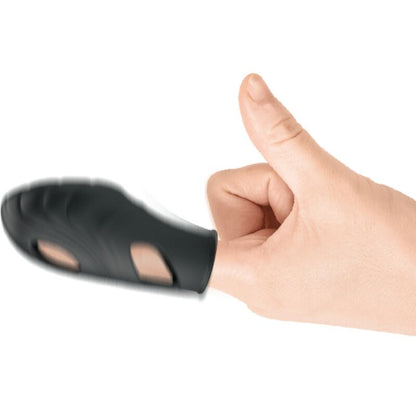 Comprar PRETTY LOVE Lich Vibrador De Dedo Negro – Diseño Ergonómico De Silicona Para Placer Intenso-Noxtic