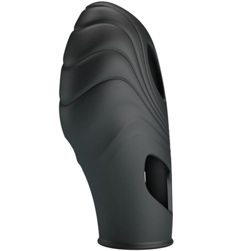 Comprar PRETTY LOVE Lich Vibrador De Dedo Negro – Diseño Ergonómico De Silicona Para Placer Intenso-Noxtic