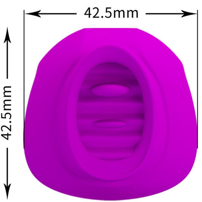 Comprar Pretty Love Estelle Lengua Estimuladora Morado – Vibrador Recargable Con Silicona Médica Para Placer Único-Noxtic