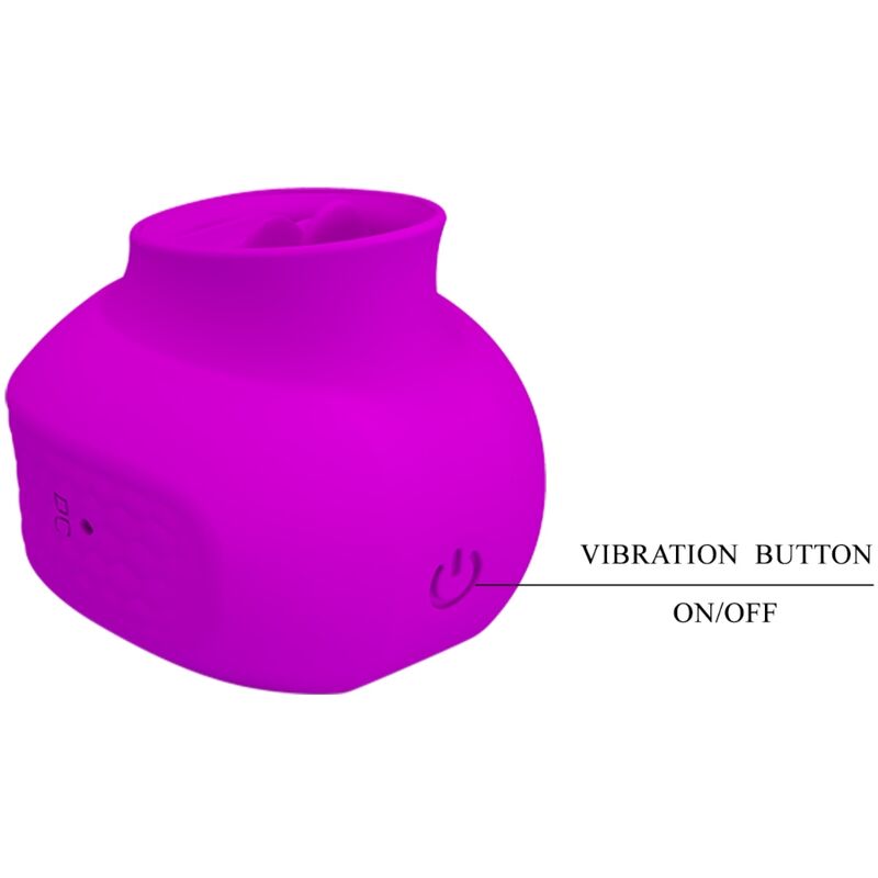 Comprar Pretty Love Estelle Lengua Estimuladora Morado – Vibrador Recargable Con Silicona Médica Para Placer Único-Noxtic