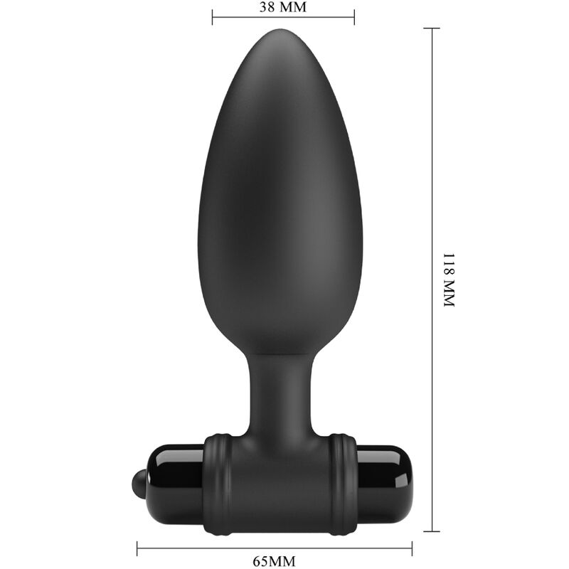 Comprar PRETTY LOVE Vibra Butt Plug – Estimulador Anal Con 10 Modos De Vibración Para Placer Sensacional-Noxtic