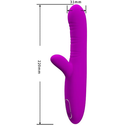 Comprar Pretty Love Angelique Vibrador Multifunción Morado – Estimulación Versátil Con 12 Modos De Vibración-Noxtic