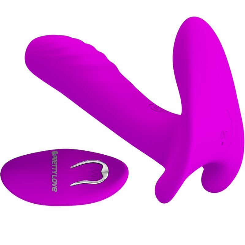 Comprar Pretty Love Masajeador Y Vibrador Morado – Diseño Ergonómico Con 12 Modos De Vibración Y Control Remoto-Noxtic