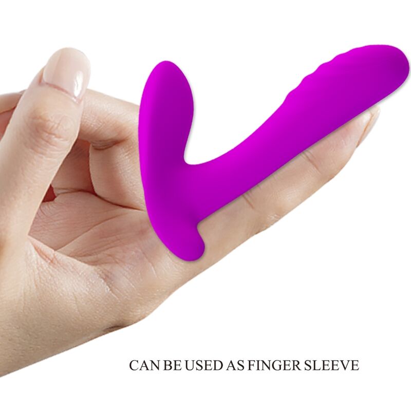 Comprar Pretty Love Masajeador Y Vibrador Morado – Diseño Ergonómico Con 12 Modos De Vibración Y Control Remoto-Noxtic