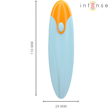 Comprar Intense Mike Bala Vibradora Azul – Diseño Compacto Con Control Remoto Para Estimulación Directa-Noxtic