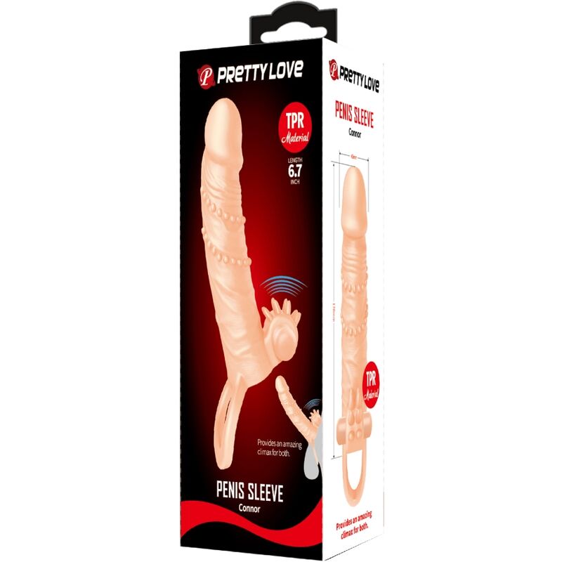 Comprar PRETTY LOVE Connor Funda Con Estimulador – Diseño Innovador Para Placer Intenso-Noxtic